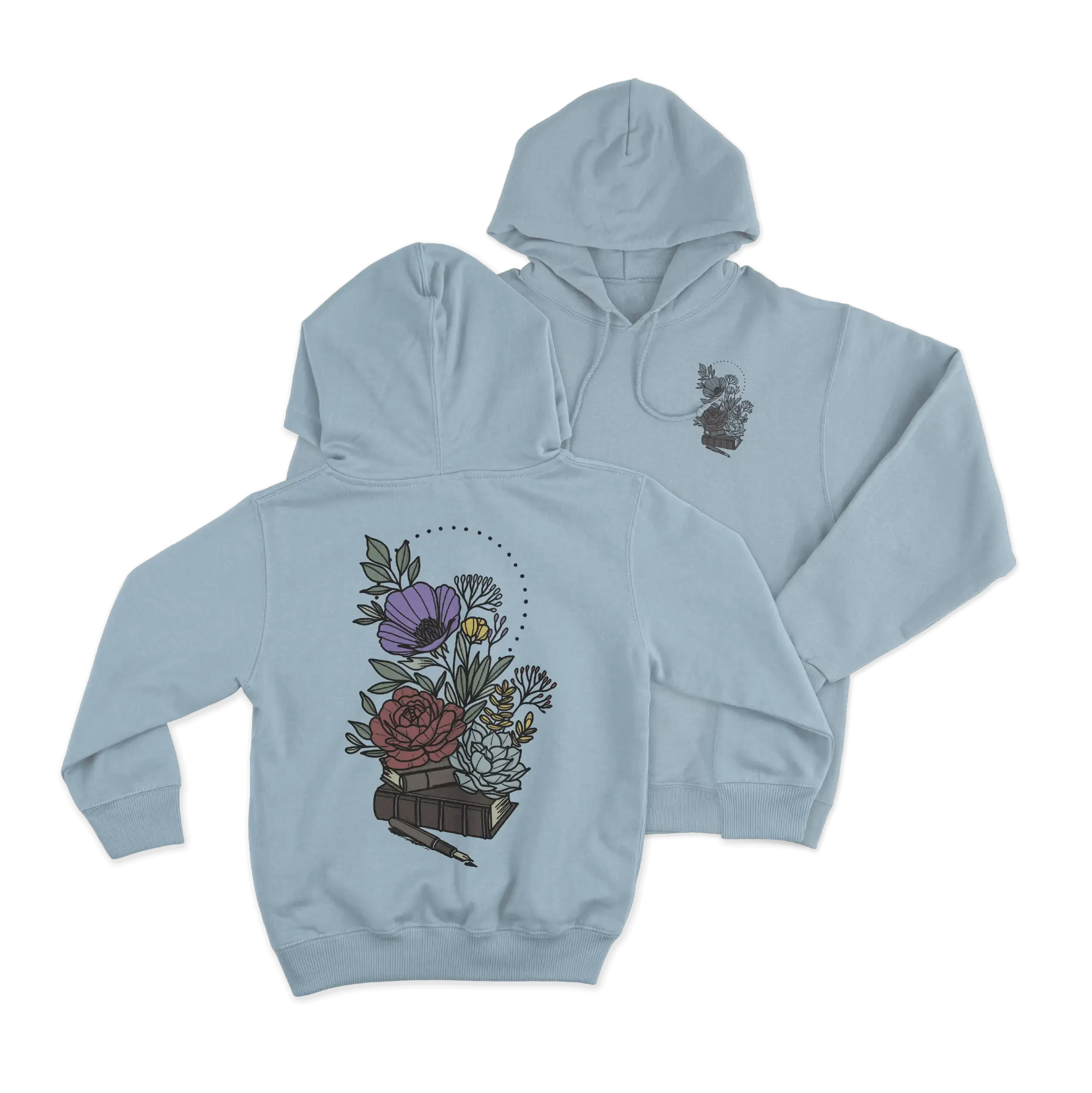 Boek Bloemen Hoodie