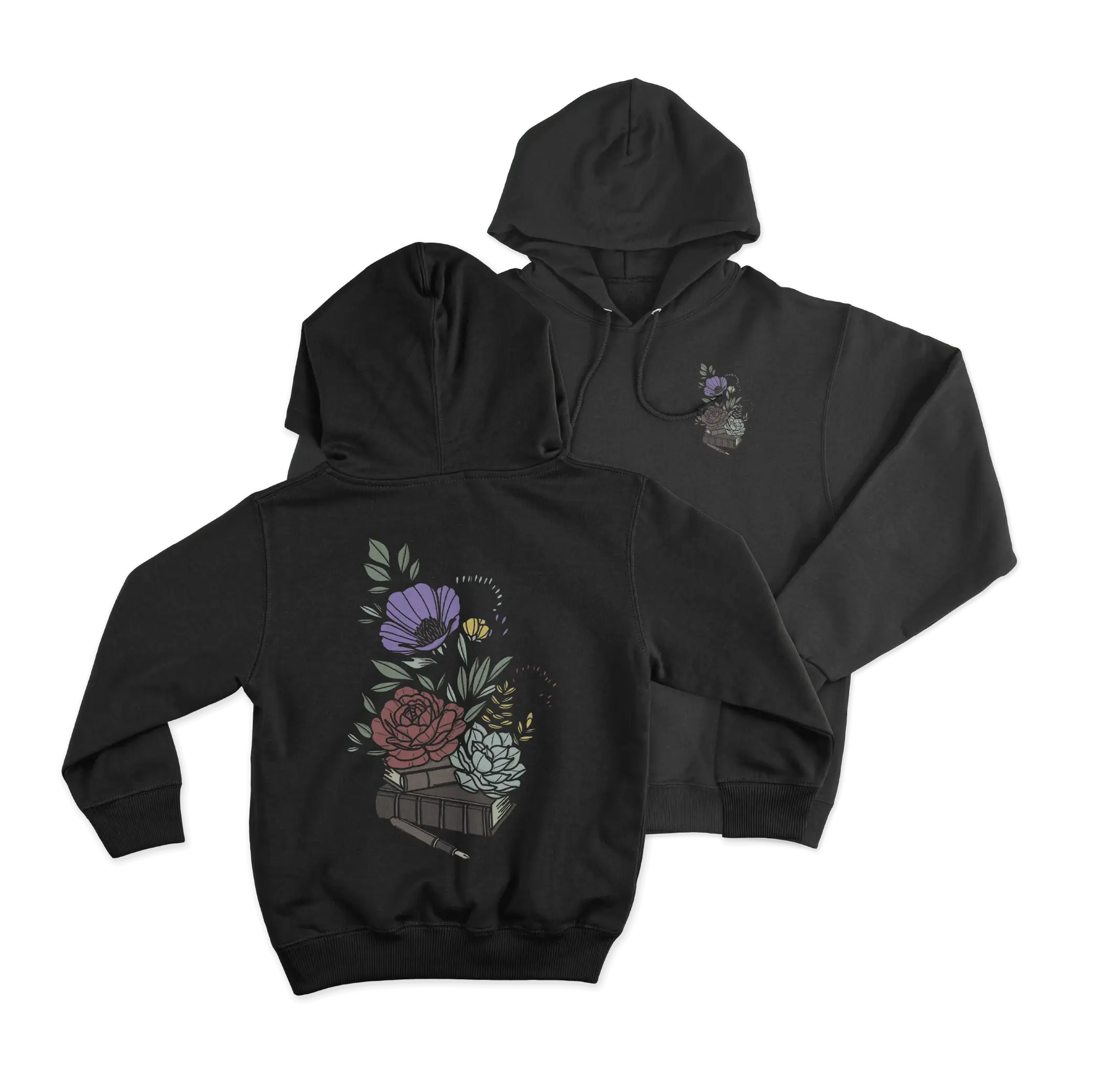 Boek Bloemen Hoodie - Afbeelding 12